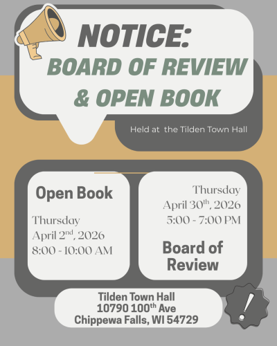 Open Book and Board of Review Picture